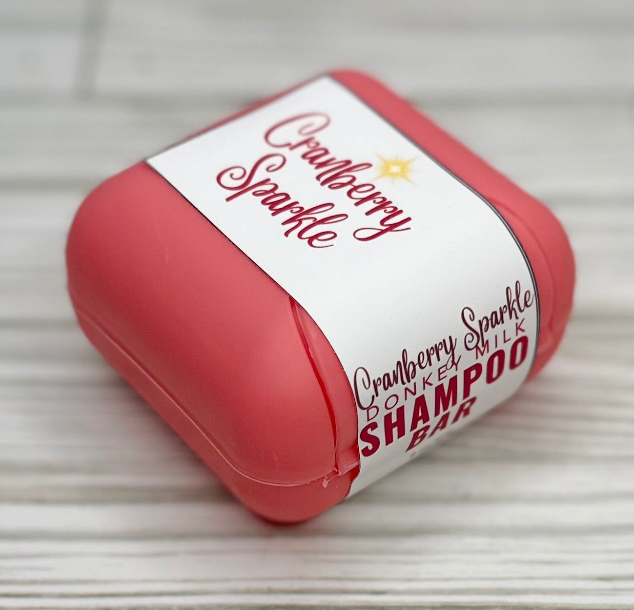 Cranberry Sparkle- Donkey Milk Shampoo Bar