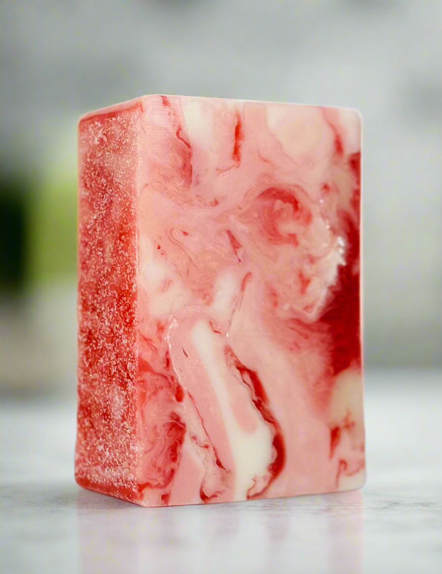 Cranberry Sparkle-  Donkey Milk Body Soap