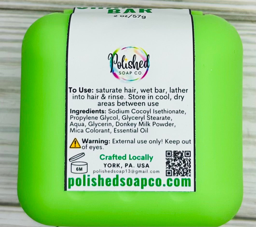 Tea Tree- Donkey Milk Shampoo Bar