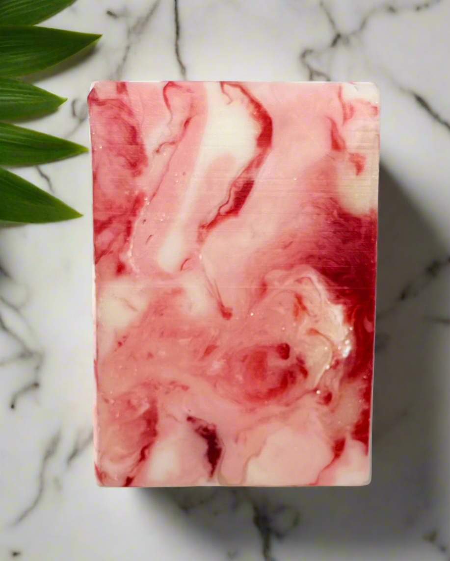 Cranberry Sparkle-  Donkey Milk Body Soap